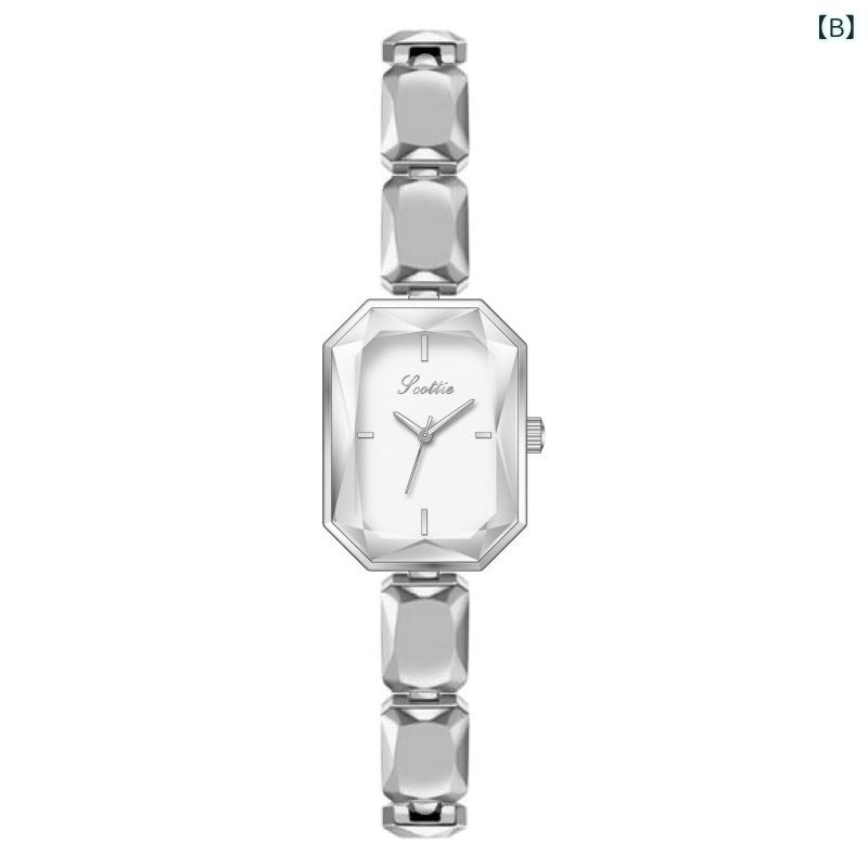 腕時計 レディース 方形 チェーン式 高級感 ...の紹介画像3