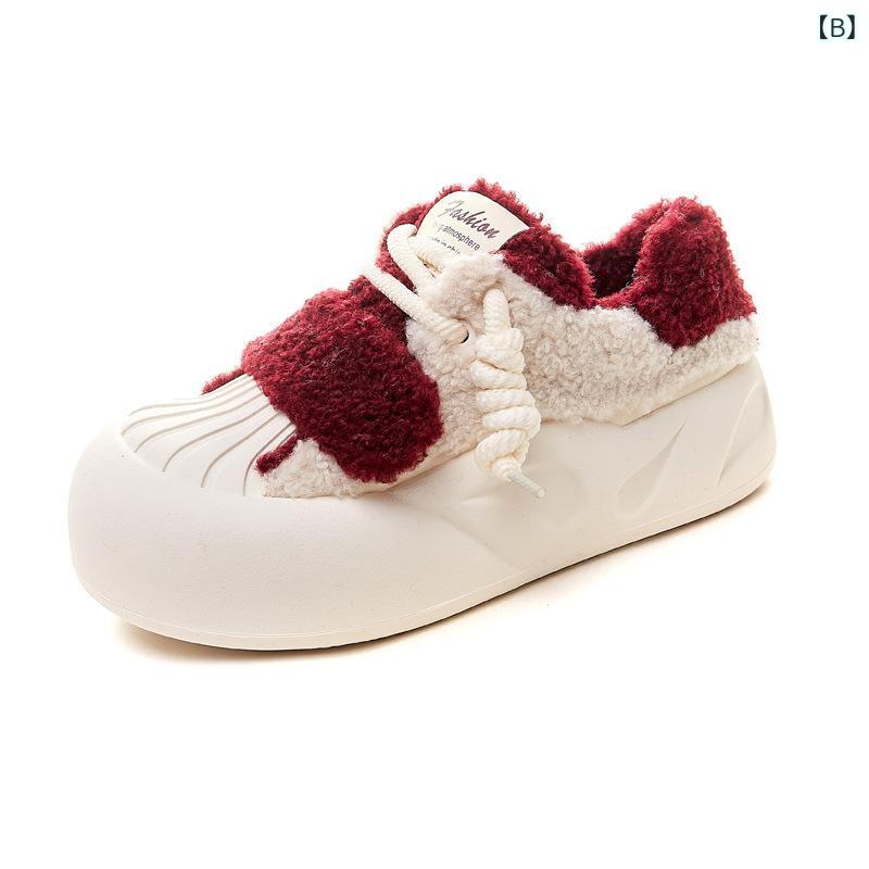 ブーツ レディース 秋冬 暖か ハイカット 防滑 ベルクロ 綿素材 貝殻カップ ピンカラー 身長アップ カジュアル コーデしやすい スニーカー風 軽量 日常使い 室内外兼用 履きやすい 柔らかい 保湿 風を通さない スタイリッシュ トレンド ベーシック