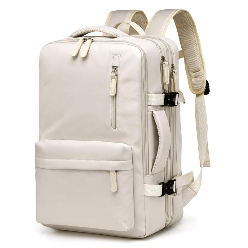 バックパック 男女兼用 旅行 軽量 拡張 40L 大容量 多ポケット ノートPC収納 リュック デイパック 通勤 通学 アウトドア ショルダーバッグ ショルダー