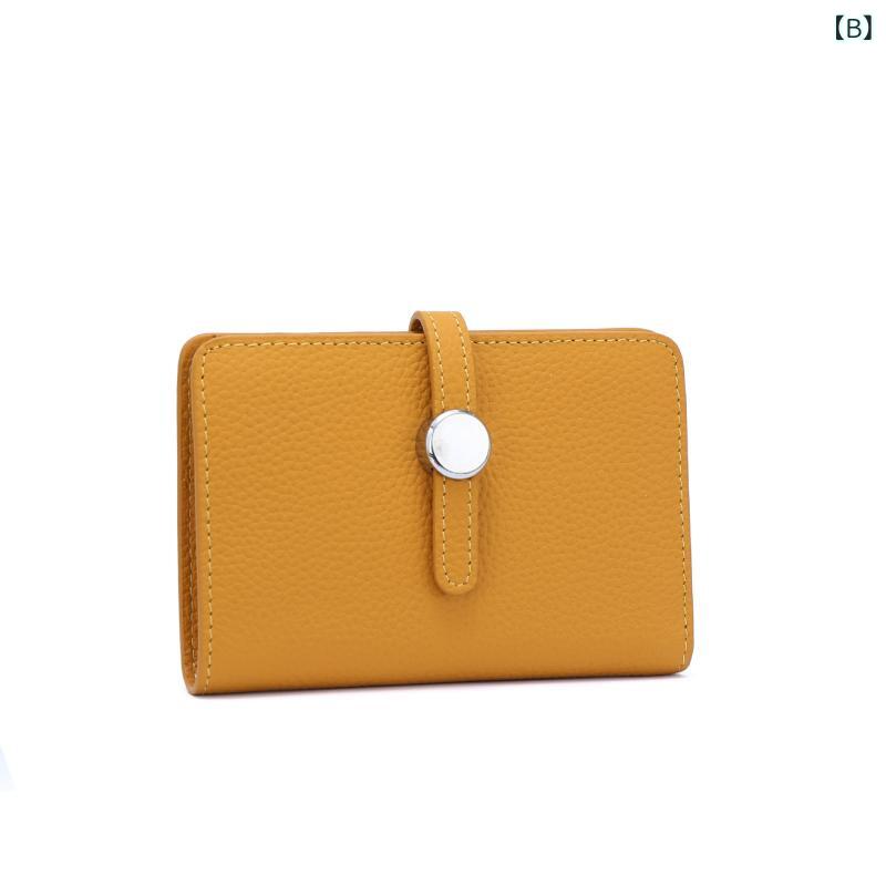 財布 本革 大容量 小銭入れ 名刺入れ コンパクト 韓国風 個性派 ハンドバッグ ポーチ カードケース 日常使い 通勤 通学 軽量 スタイリッシュ