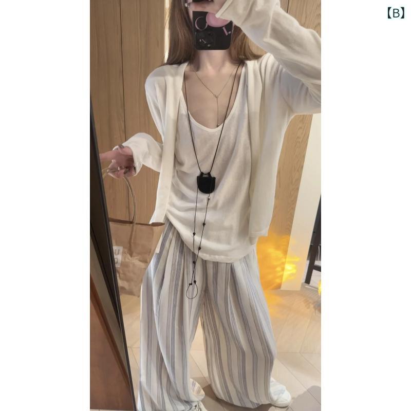 ニットカーディガン レディース 春夏 長袖 グレー シック ゆったり風 コーディネート 万能 トップス 軽量 吸湿速乾 切り替えデザイン 再生繊維 ハイネック レイヤード 日常使い アウトドア 通勤 通学 部屋着