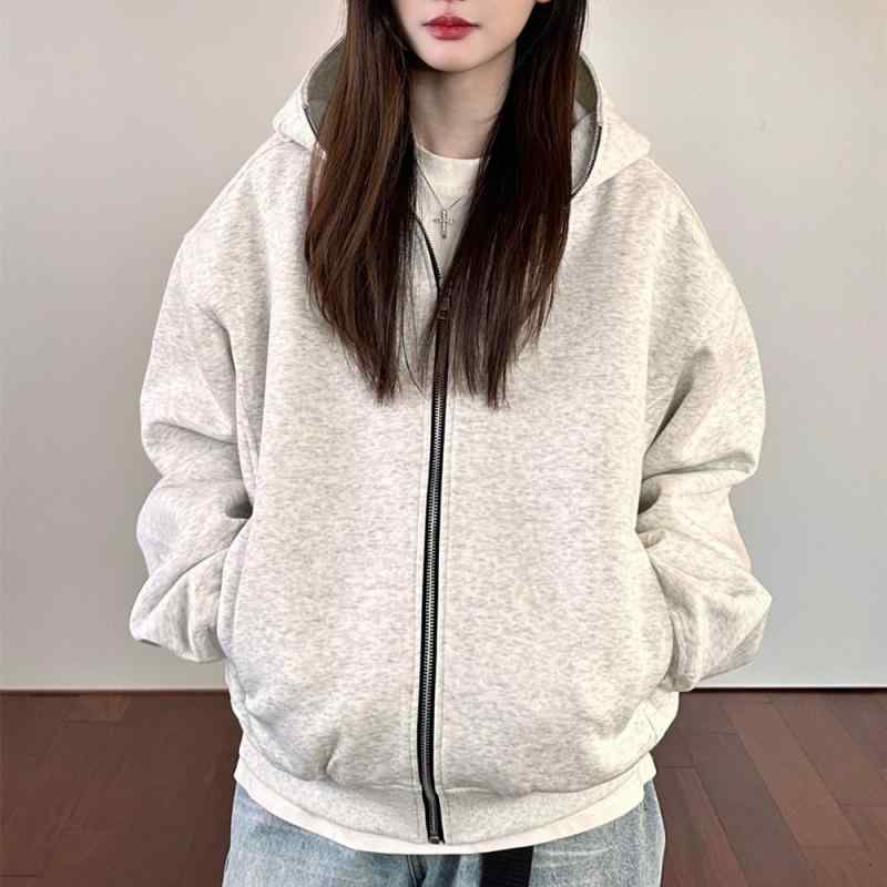 パーカー男女兼用秋冬アメリカンスタ...