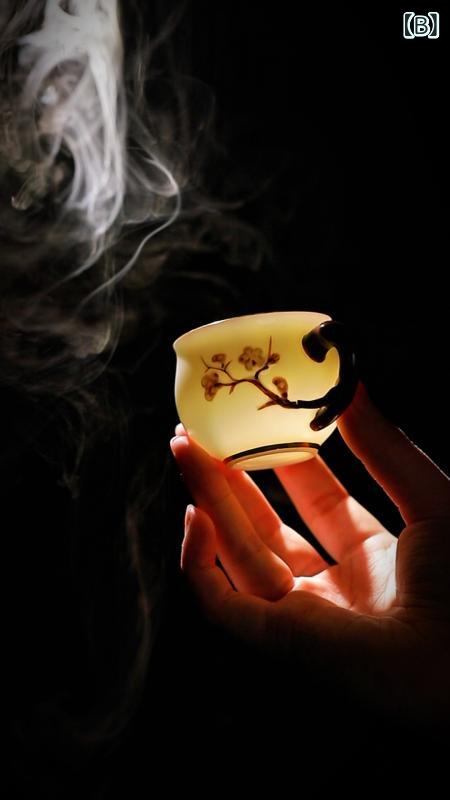 茶ポット 家庭用 梅の花 浮き彫り 手作り 功夫茶器 高級感 白磁 泡茶専用 純手工 デザイン 茶具