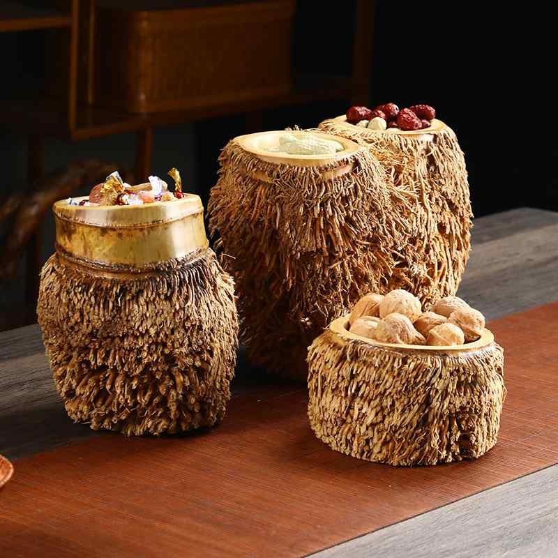 竹根彫刻 茶具 禅意 功夫茶セット 茶洗 茶渣斗 筆筒 竹製碗 文房具 根雕花瓶 竹工芸品