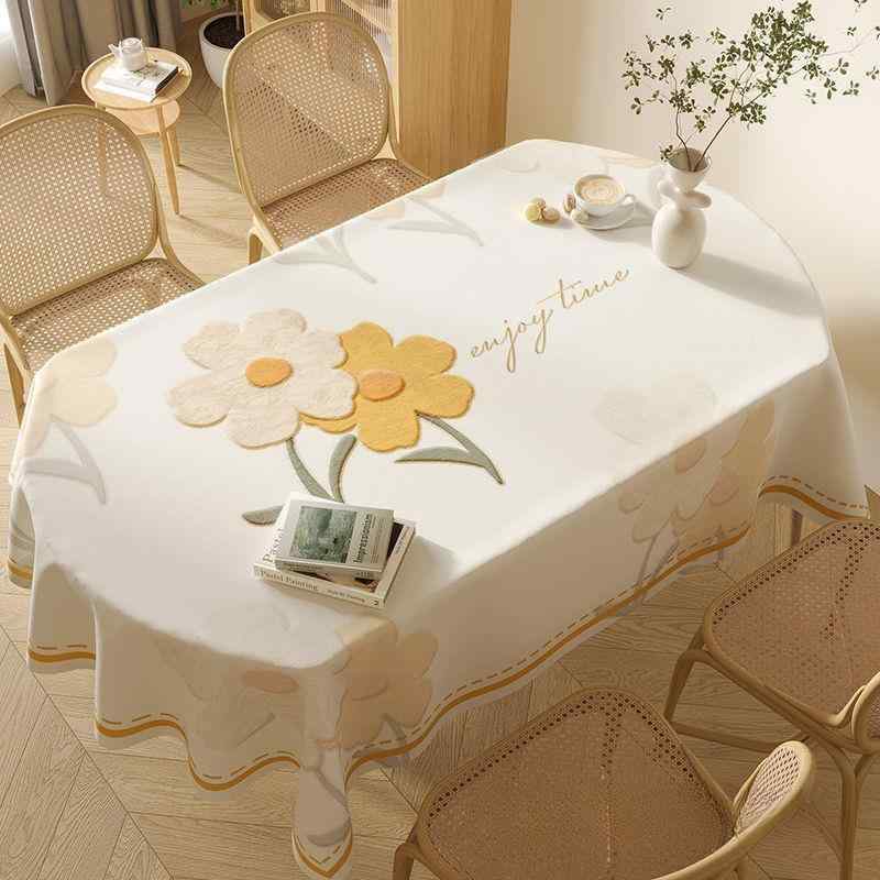 楽天市場】楕円 ダイニングテーブル（テーブルクロス｜配膳用品