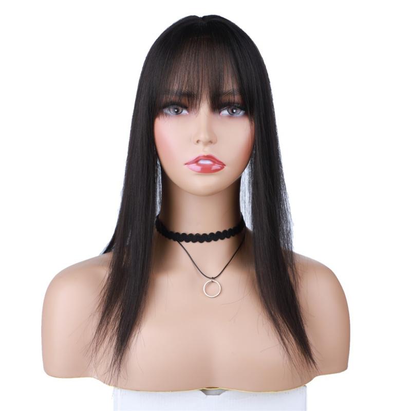 レディース 部分ウィッグ 頭頂部補完 自由分け目 合成繊維 リアル頭皮 ボリュームアップ 目立たない 高頭頂 ヘアピース