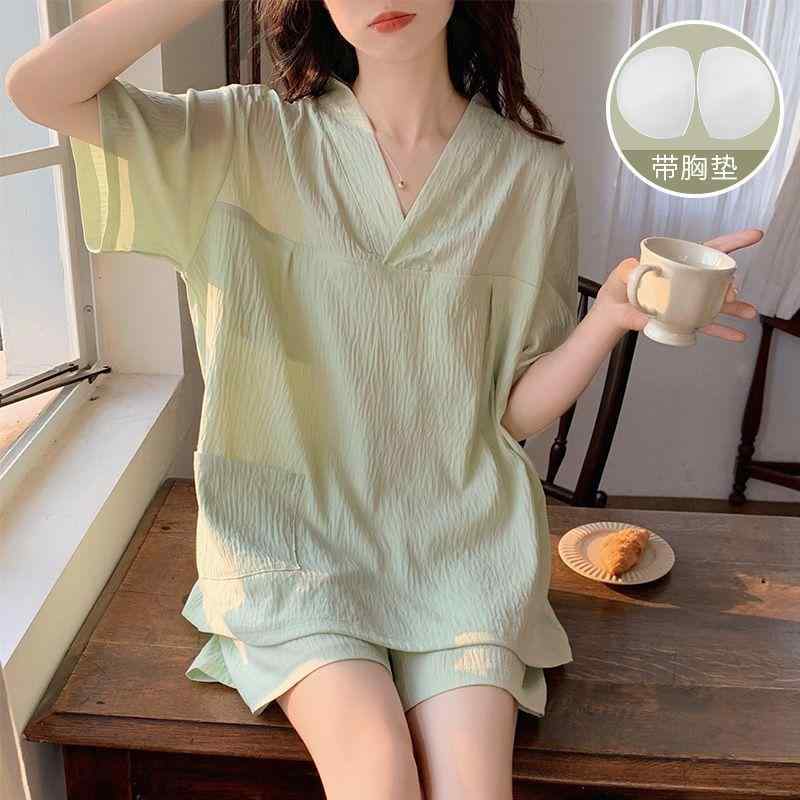 浴衣 レディース 高級感 胸パッド付き ゆったりサイズ セット 部屋着 ホームウェア パジャマ リラック..