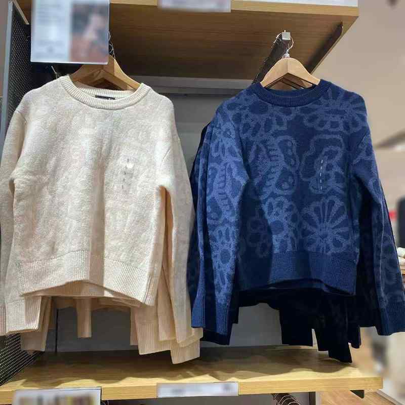 レディース 秋冬 柔らかい羊毛 丸首 ニットセーター セーター トップス 接触冷感 吸湿速乾 軽量 カジュアル 通勤 部屋着 綿混 再生繊維..