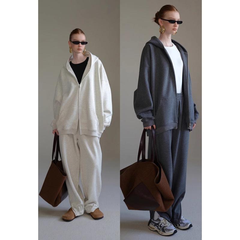 レディース 秋冬 スポーツ フード付き パーカー スウェットパンツ 後ろスリット ハーフスカート セット 暖か 裏起毛 快適 動きやすい コーデ トップス ボトムス 組み合わせ