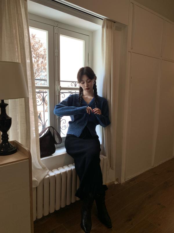 スカート レディース 秋冬 フレンチ エレガント ヒップハグ スリム ウールニット 膝丈 ペンシル 膝下 タイト 膝上 ミディ ロング 膝出し フレア プリーツ プリーツスカート タイトスカート フレアスカート ミディスカート ロングスカート 膝丈スカー