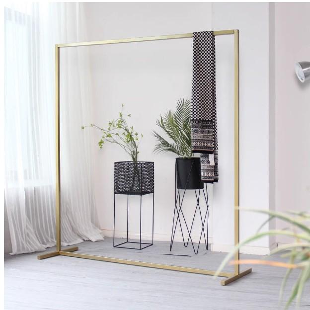 レディース ウェディングドレス 展示ラック シンプル ゴールド スタンド式 加厚 衣類陳列 専用 ディス..