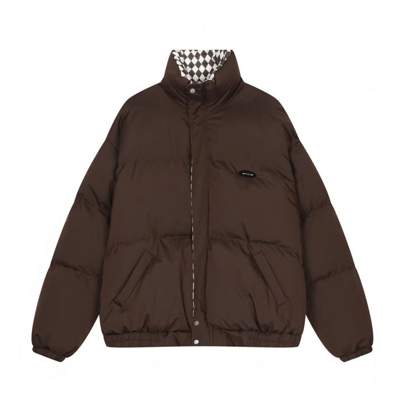 コート 男女兼用 秋冬 ペア 綿 高級感 暖か 防寒 アウター トップス 切り替え 再生繊維 軽量 通勤 通学..