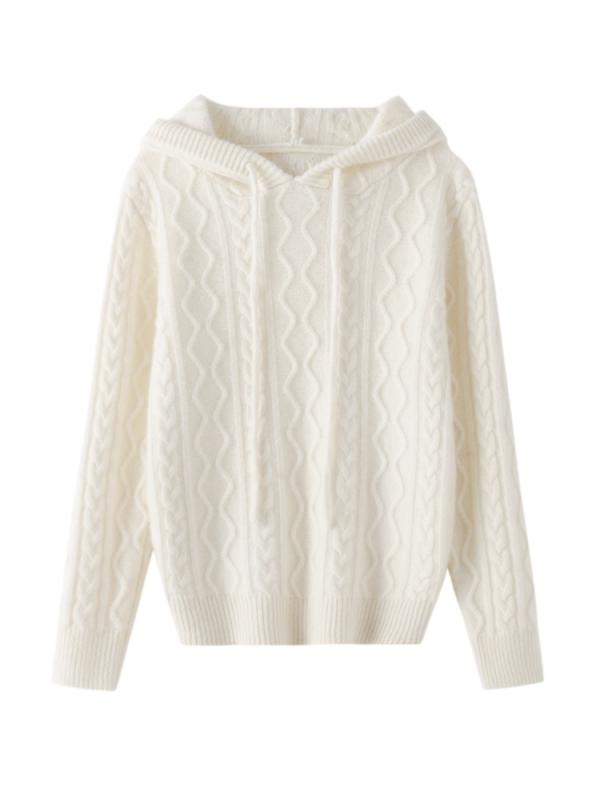 帽付きニットセーター キッズ ゆったりカジュアル インナー 厚手カシミヤ 秋冬 子供服 男女兼用 吸湿速乾 軽量 再生繊維