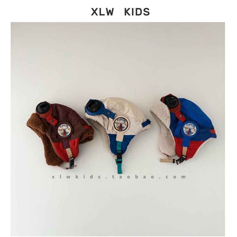 ・色: ベージュ,ブラウン,ブルー・帽囲: 子供49-54cm,成人55-58cm・帽縁: なし・帽頂: 円頂・機能: 保温,防風・素材: コットン・主素材成分: コットン71-80%・対象年齢: 2-4歳,4-6歳,8-10歳,10歳以上...