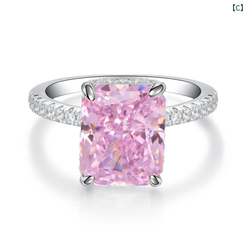 指輪 レディース 純銀 カラー宝石 ラディアントカット アイスフラワー 輝き 華やか 日常使い ジュエリー アクセサリー ファッション ウィメンズ リング シルバー ストーン カラフル デザイン 繊細 洗練 ギフト 誕生日 記念日 通勤 デート