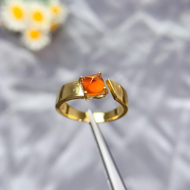 指輪 レディース 925シルバー 天然石 5mm オープンベゼル インセット 精密加工 かわいい キャンディー..