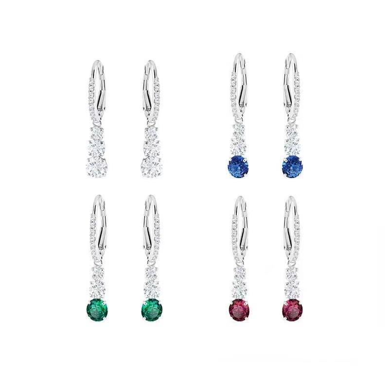 レディースイヤリング水滴型水晶多色...