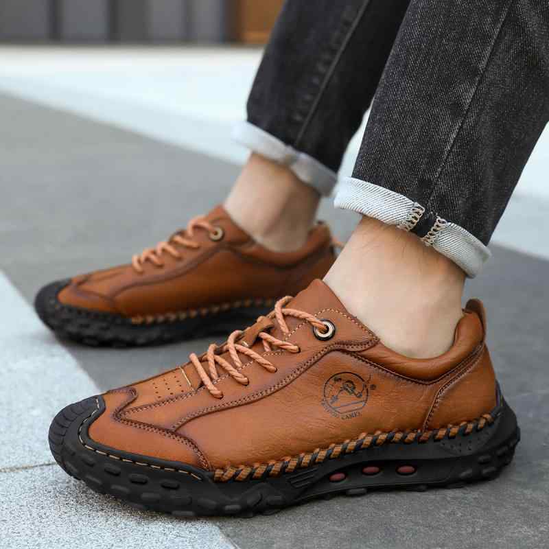 ローファー メンズ 秋冬 厚底 カジュアル 大きいサイズ アウトドア 革靴 シューズ メンズシューズ ビジネスカジュアル 街履き 日常使い レジャー 旅行 ハイキング 通勤 オフィス 快適