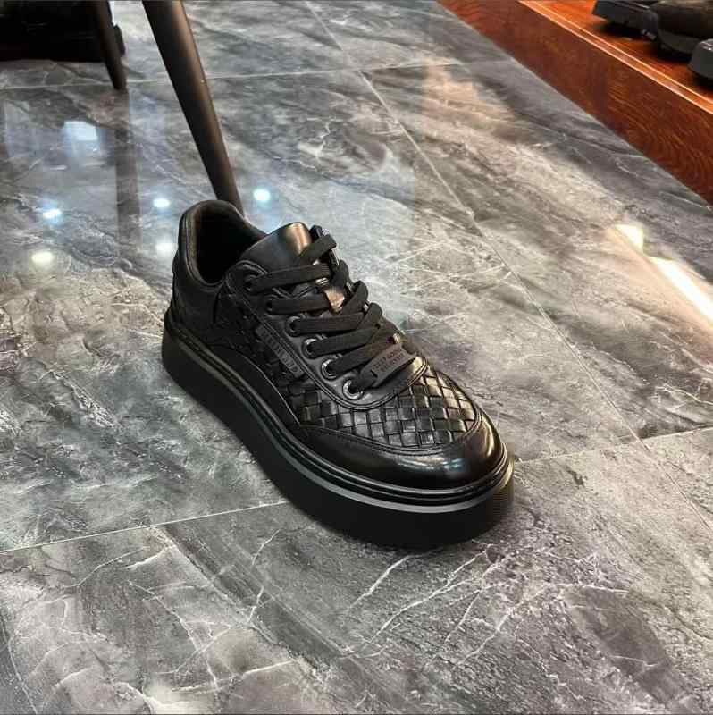 ビジネスシューズ メンズ 秋冬 本革 編み込み 加絨 カジュアル 通勤 フォーマル 暖か 軽量 吸湿速乾