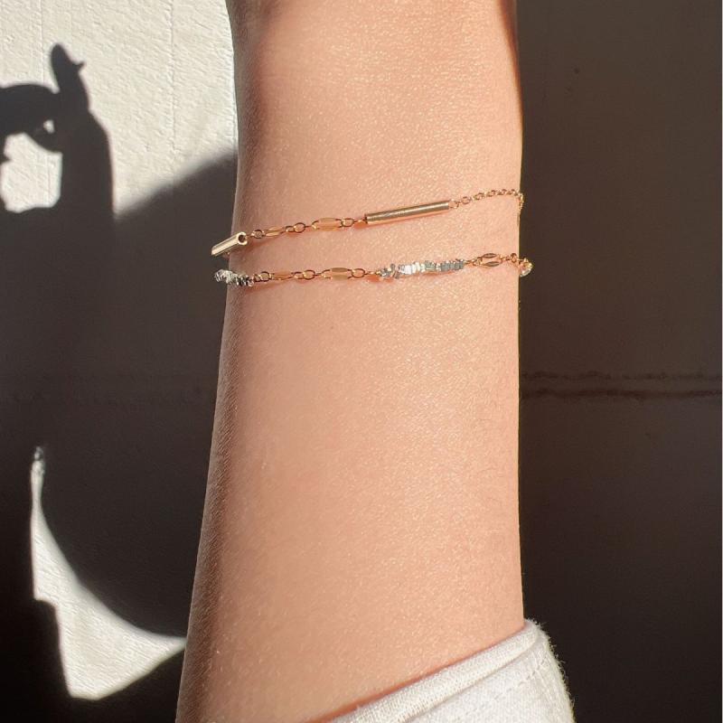 ��ǥ����� �֥쥹��å� ��� S925 14K������ɥץ졼�� ���� �Ť��դ� �ߥ˥ޥꥹ�� ��鴶 ����ץ� ���������꡼ ���奨�꡼ ����С� �������...