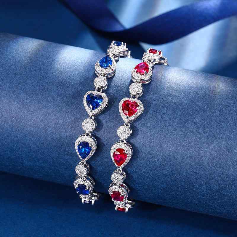 ブレスレット レディース 欧米風 レトロ イミテーション 合成剛玉 高級感 フルジルコニア ハンドアクセサリー ジュエリー 装飾品 女性用