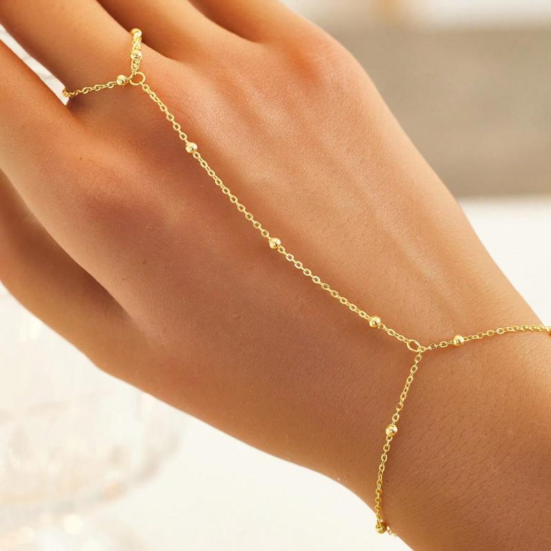 リング ブレスレット レディース メンズ 925シルバー ビーズ チェーン シンプル 個性的 トレンド 欧米..