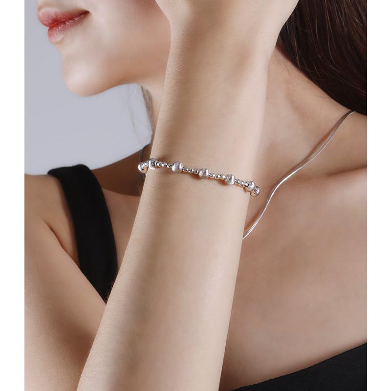 ブレスレット レディース 925シルバー キャッツアイ 輝き 高級感 調節可能 シンプル 古風 デザイン 個..