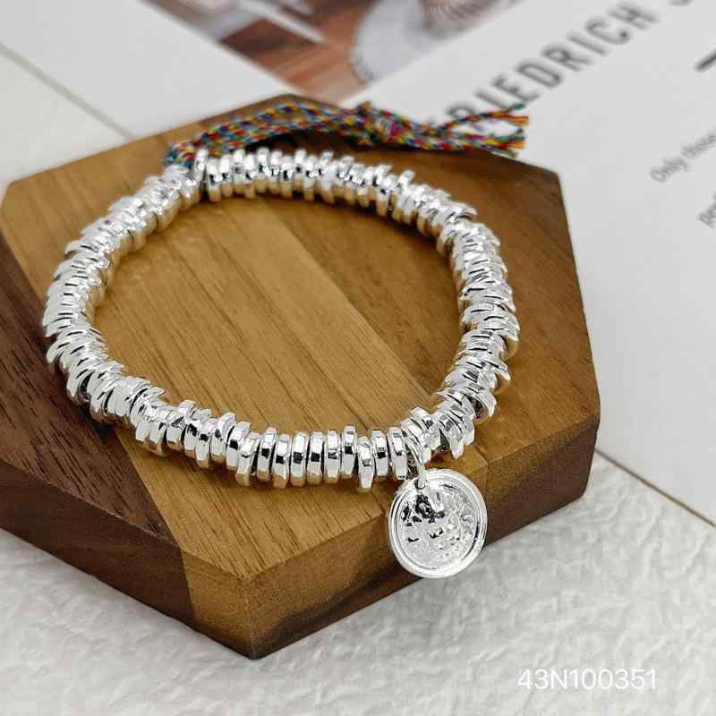 ブレスレット レディース 純銀 開口式 シンプル 伝統工法 蝶モチーフ ラッキーアイテム 平和祈願 手首..