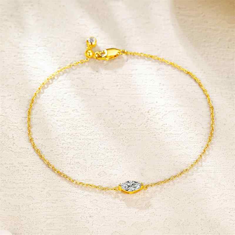 ブレスレット レディース 925シルバー 馬眼石 ジルコニア 通勤 ファッション ミックススタイル ベーシ..