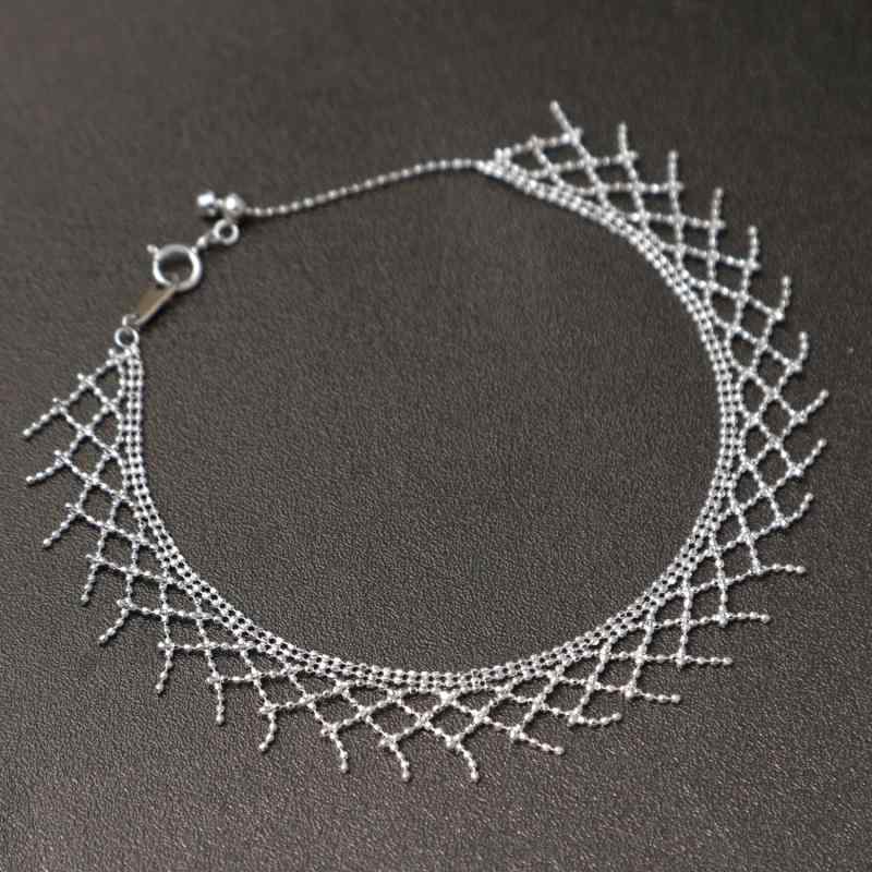 レディース ブレスレット 伸縮式 レース 透かし 花辺 フリル レトロ 高級感 ファッション 通勤 デイリ..