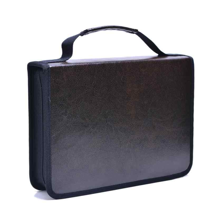 ペンケース 学生用 大容量 多機能 手提げ PU素材 無地 150ポケット 学校 文具 筆箱 収納 シンプル コンパクト 持ち運び デスクオーガナイザー