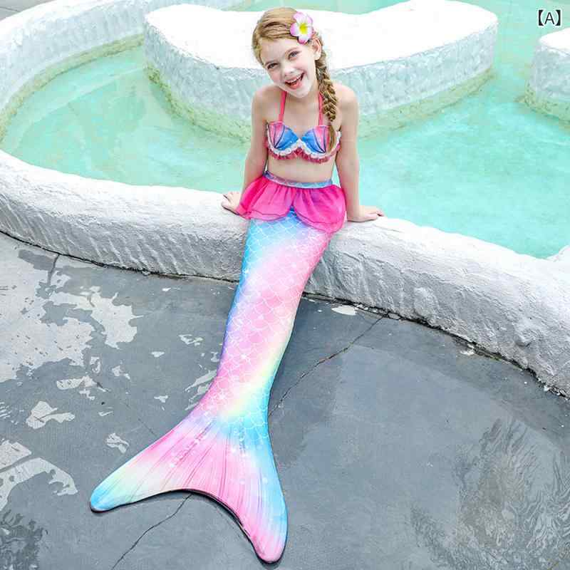 子供水着 女児 ビキニ セパレート 春夏 人魚...の紹介画像2
