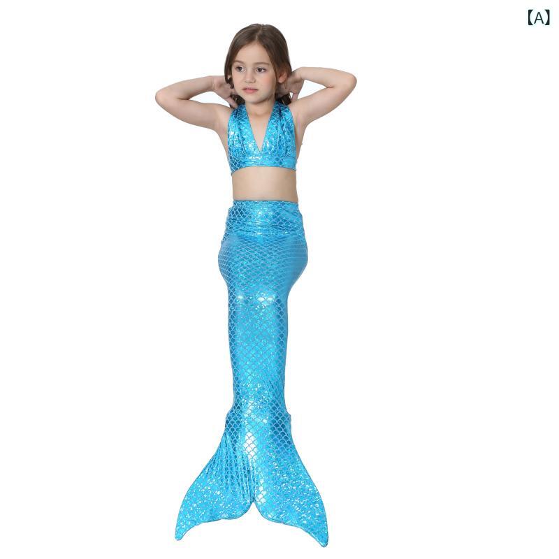 水着 キッズ ビキニ 人魚デザイン 春夏 子供...の紹介画像2