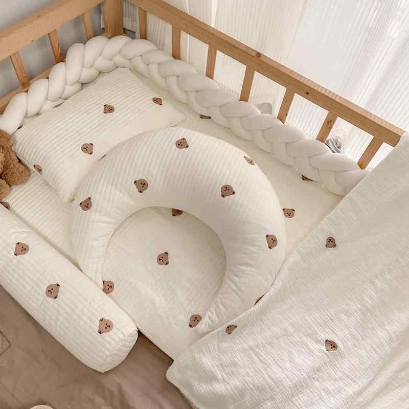 ベビー抱枕 赤ちゃん用 多機能 取り外し可能 円筒型 月型 授乳枕 うつ伏せ枕 新生児 クッション ベッド..