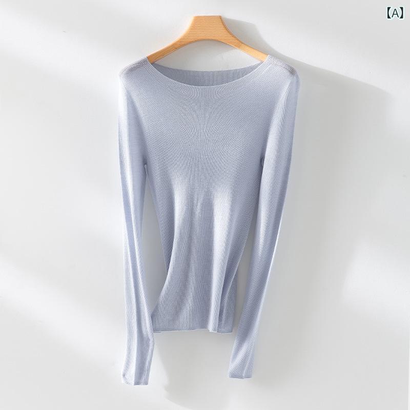 ・素材: ウール・柄: ストライプ、チェック・厚さ: 薄手・セット: 単品・款式: プルオーバー・シルエット: ルーズ・袖: 標準袖・襟: クルーネック・袖丈: 長袖・要素: ニット・着丈: 普通(50cm<着丈≤65cm)・加工: マーセライズド・カラー: ライトブルー,オフホワイト,ベージュ,ライトグリーン,キャラメル,グレー,ブラック,ダークグレー・サイズ: S,M,L,XL・スタイル: エレガント通勤、アーバン・着用: プルオーバー・ウール含有率: 95%以上・カシミア含有率: 30%以下・成分: ウール100%