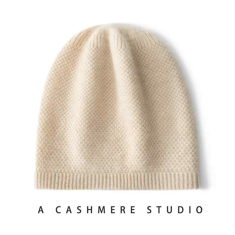 秋冬 ニット帽 男女兼用 防寒 保温 カシミヤ ウール 毛糸 アウトドア 自転車用 プルオーバー ツイスト ..