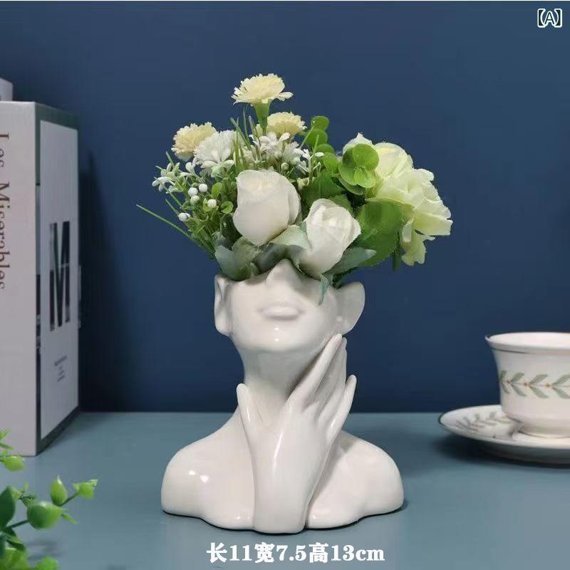 インテリア 花瓶 フラワーベース 置物 オブジ...の紹介画像2