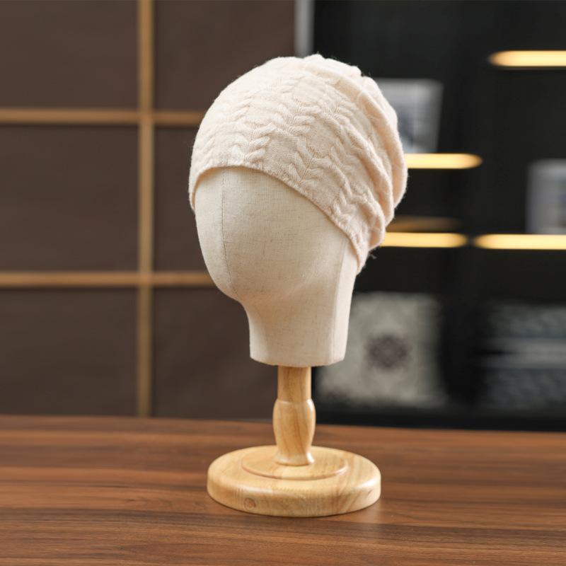 レディース帽子 秋冬カシミア厚手花柄 広いつば羊毛ベレー コーディネートしやすい 暖かみのあるニット 日常使いに最適 柔らかい着心地 スタイリッシュデザイン 汎用性抜群のアクセサリー