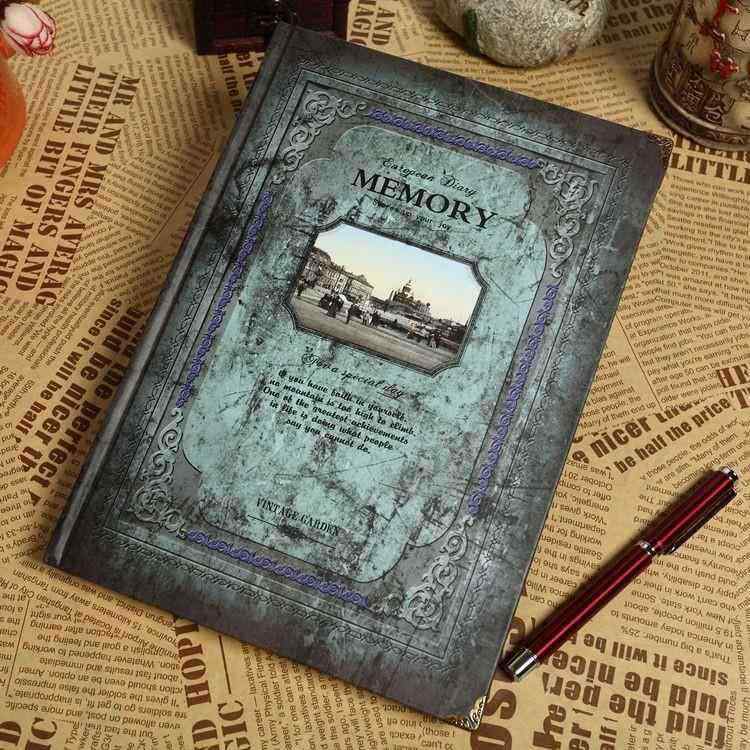 ノートブック 学生 欧風レトロ 日記帳 ビジネス 文具 旅行 記事本 スケッチブック クリエイティブ アー..