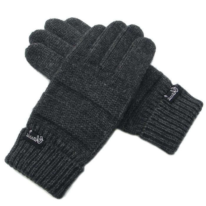 手袋 メンズ 秋冬 ウール タッチスクリーン対応 スマホタッチ 防寒 保温 ビジネス カジュアル 通勤 日..