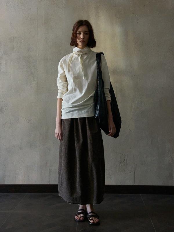 スカート レディース デニム フレア 膝丈 春夏 通勤 伸縮腰 ミッドロー 綿素材 軽量 百搭 花柄 女性用 ..