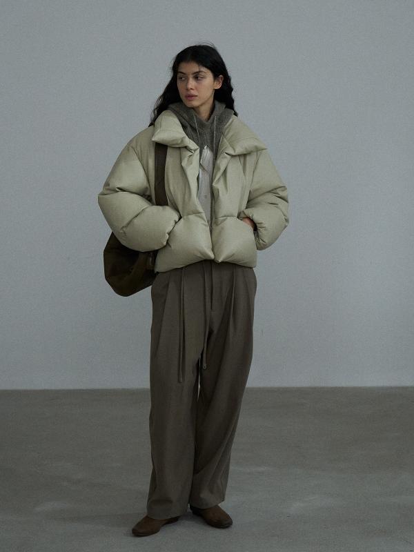 ダウンコート レディース スタンドカラー 超柔らか プロテイン皮風 保温 ホワイトダックダウン 秋冬 アウター 軽量 暖か 通勤 通学 コート ジャケット 羽織り トップス 防寒 ソフト素材 再生繊維 ハイネック