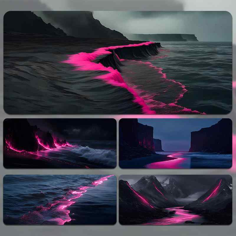 マウスパッド 超大サイズ ゲーミング デスクマット キーボードパッド 手首保護 リストレスト 学生寮 オ..