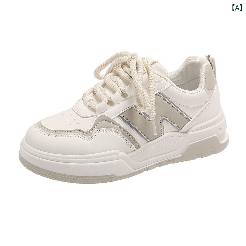 スニーカー 男女兼用 春夏 厚底 通気性 白 ダッドシューズ カジュアル コーディネートしやすい カップ..