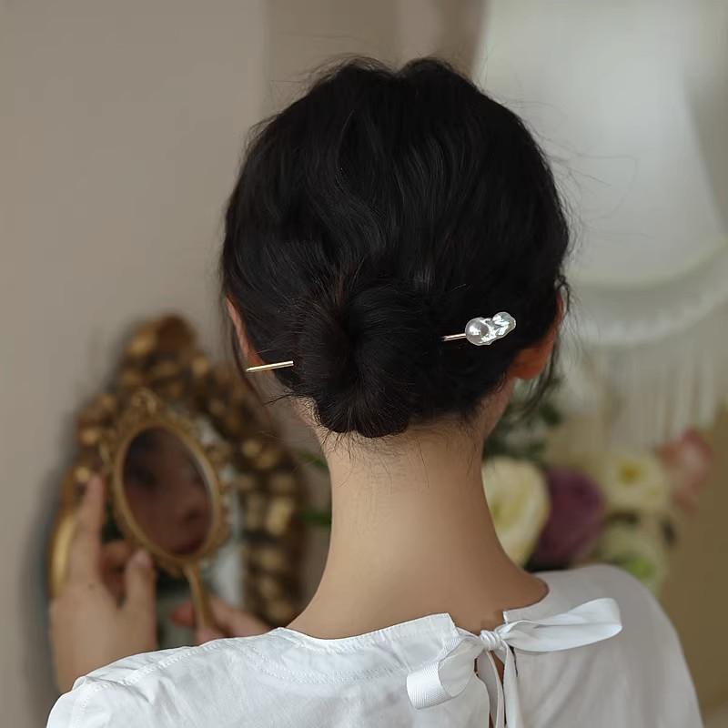 簪 レディース 大型 バロック風 パ�