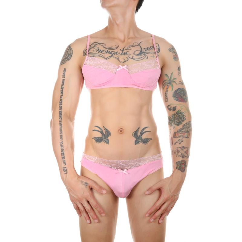 メンズ レディース風 ブラジャー レース パンティー セット 情趣 下着 誘惑 デザイン 軽量 素材 吸湿速..