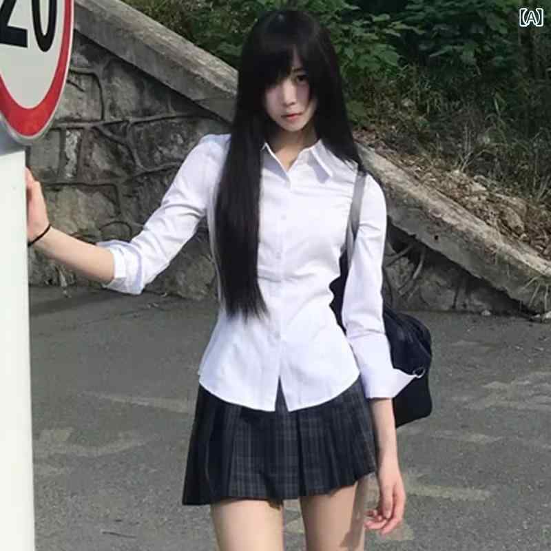 レディース ブラウス 長袖 ホワイト 春夏 J...の紹介画像2