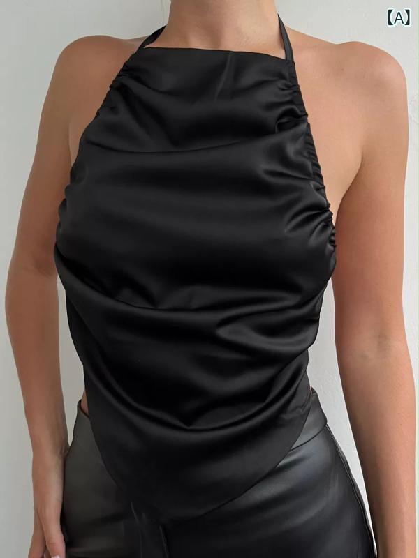 レディース トップス ヒョウ柄 セクシー 背中...の紹介画像2