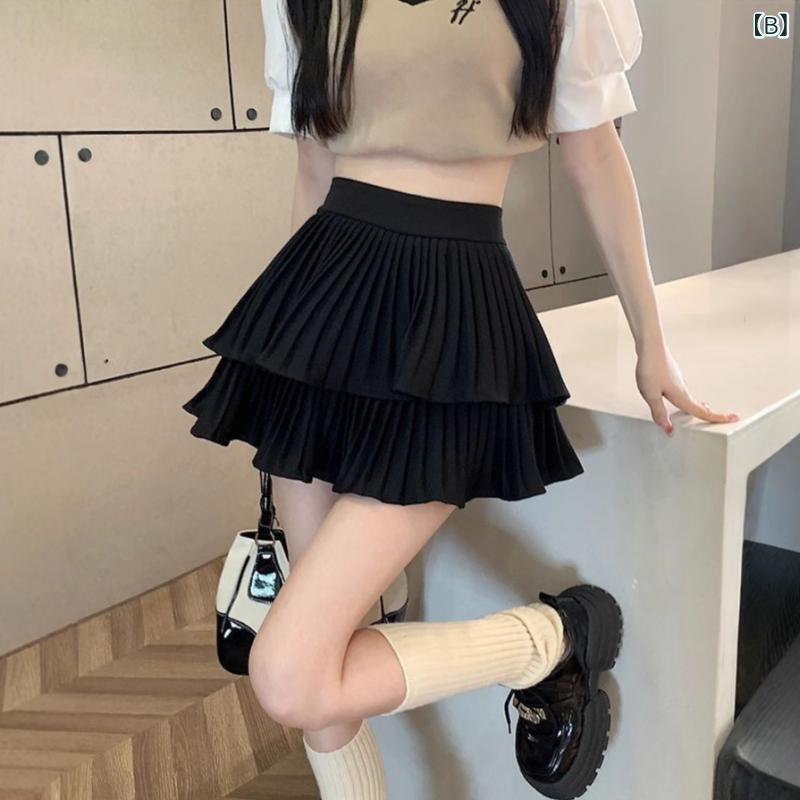 スカート レディース かわいい プリーツスカー...の紹介画像3