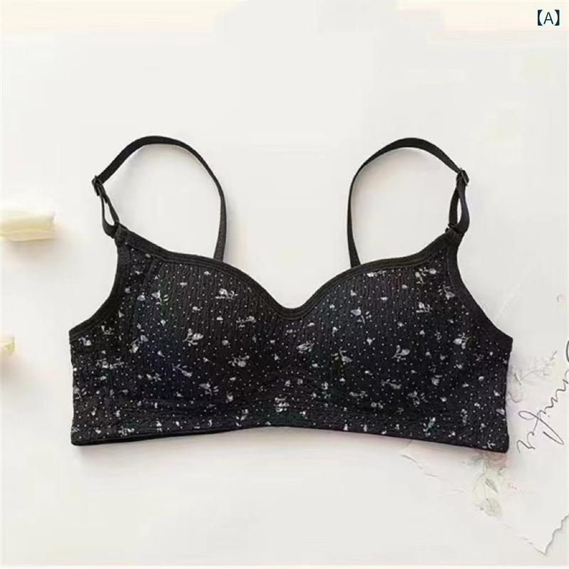 ブラジャー 少女 学生 高校生 ワイヤーなし ノンワイヤー 寄せ上げ リフトアップ 副乳収納 脇肉カバー ..